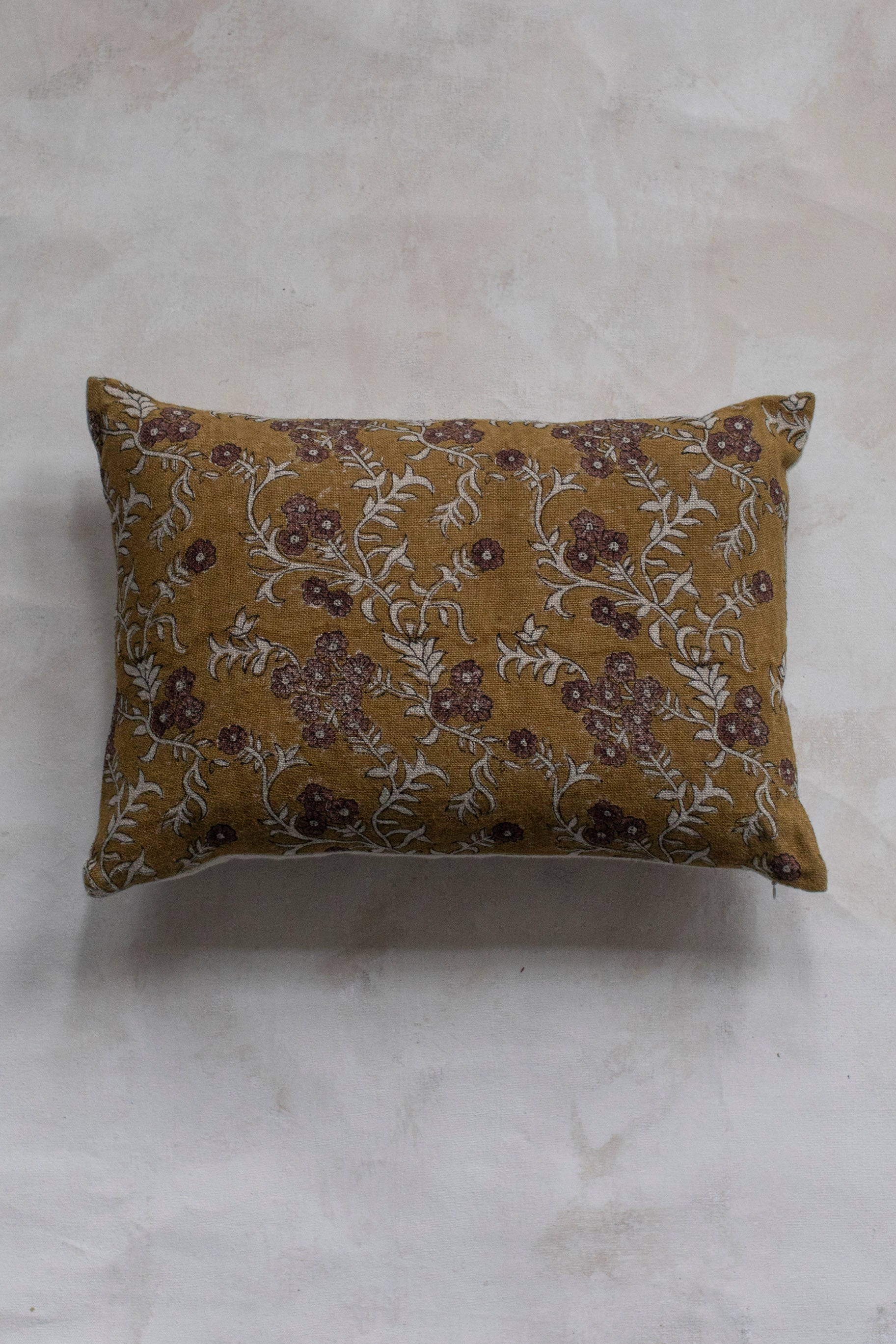 Torini Mustard Lumbar Pillow