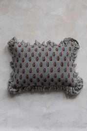 Puglia Azur Ruffle Pillow