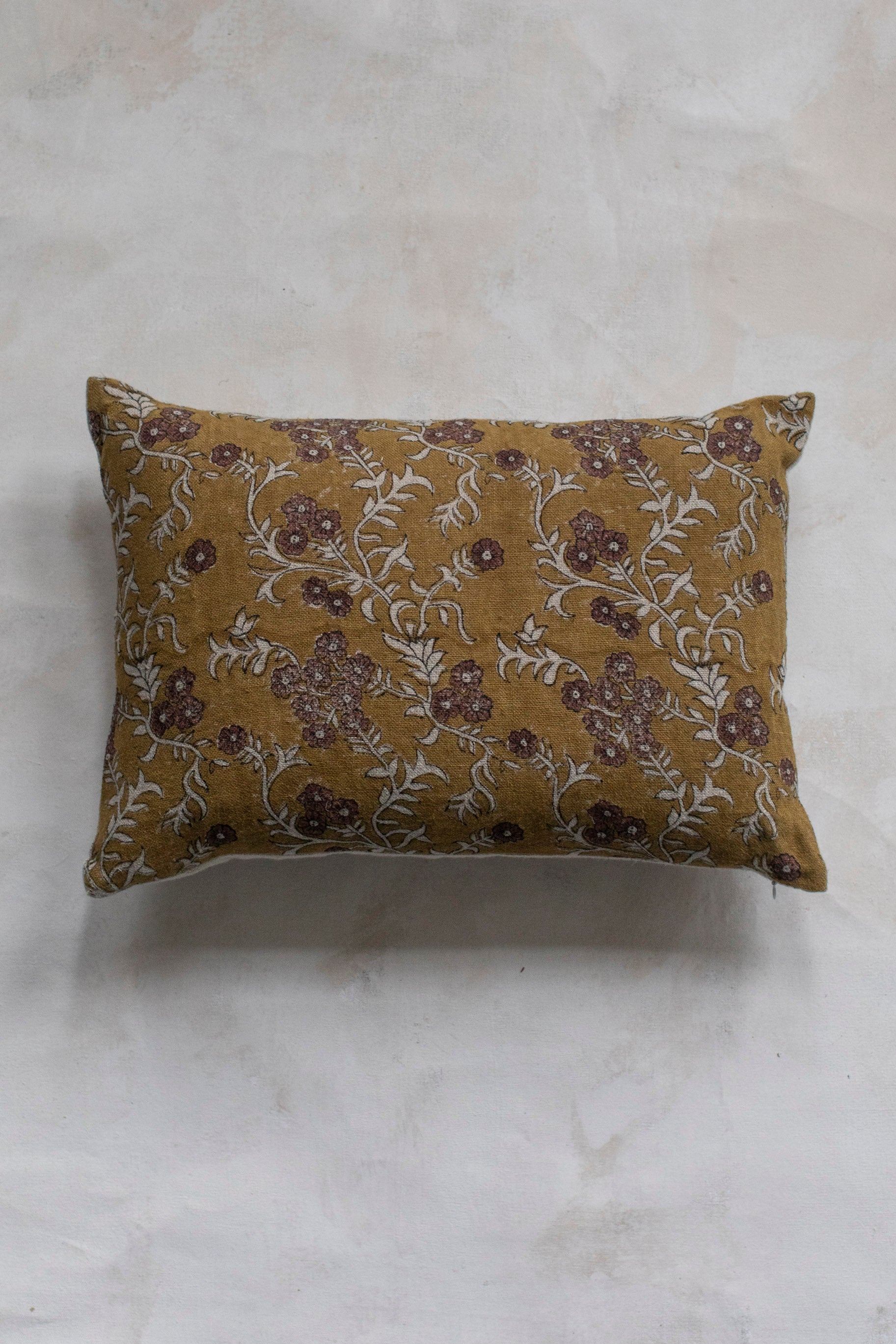 Torini Mustard Lumbar Pillow