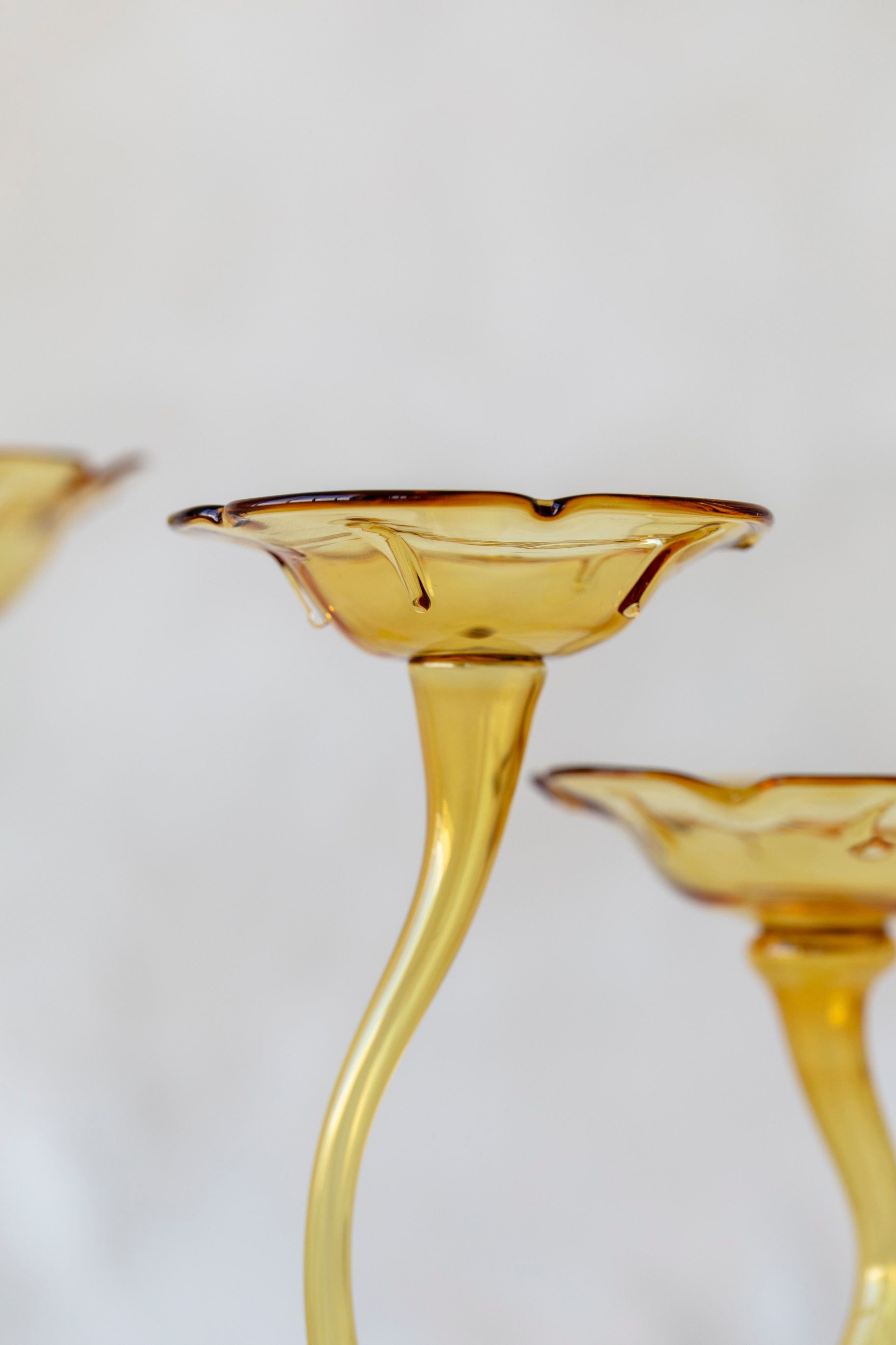 Flicker Blooms Candle Holders in Yellow