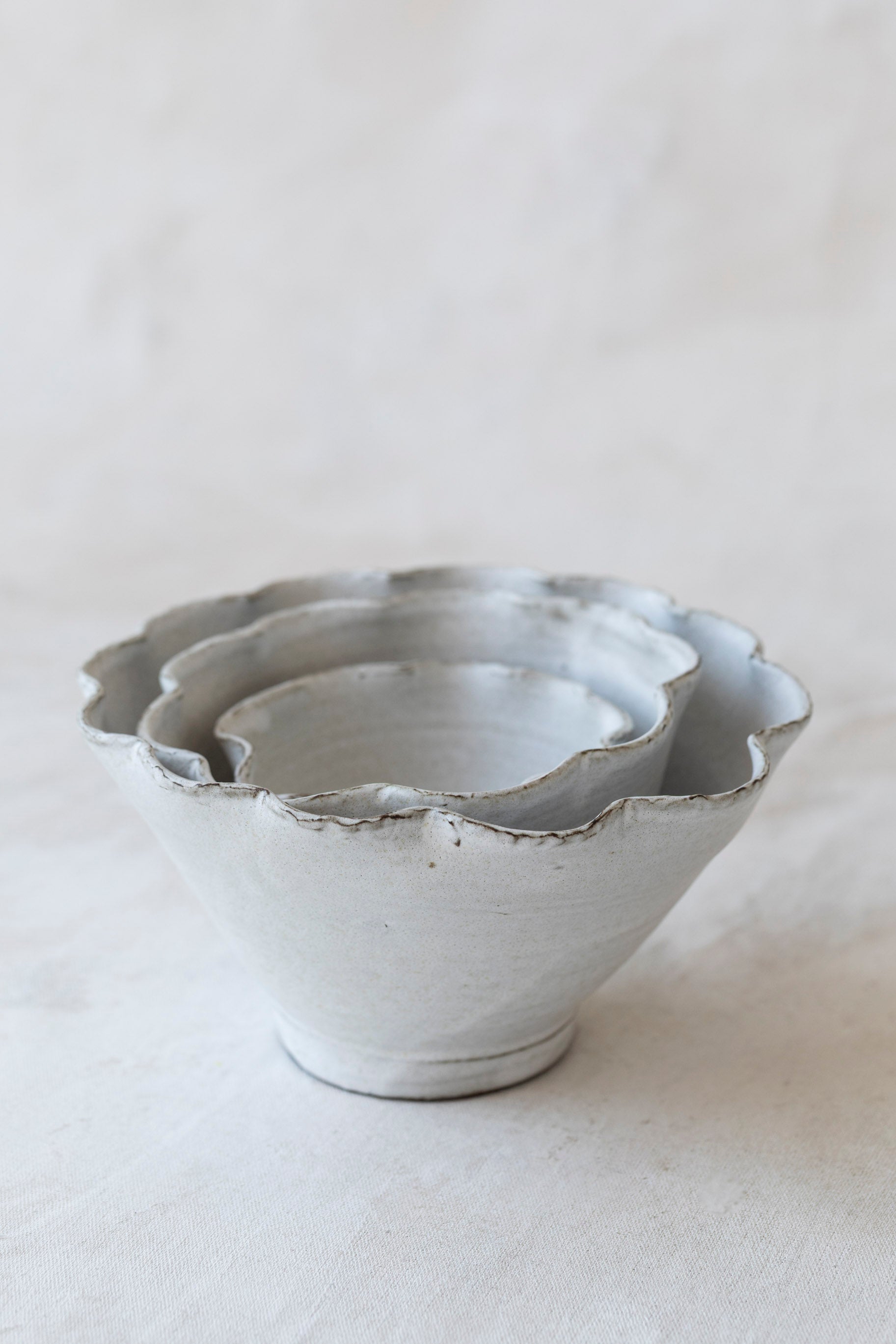 Flower Rim Bowls