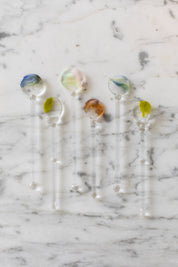 Handblown Glass Spoons