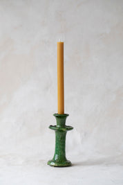 Green Tamegroute Candlestick Holder