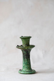 Green Tamegroute Candlestick Holder
