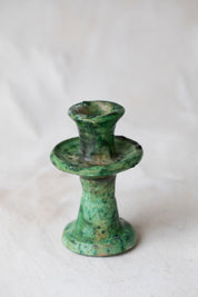 Green Tamegroute Candlestick Holder
