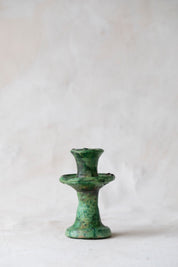 Green Tamegroute Candlestick Holder