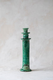 Green Tamegroute Candlestick Holder