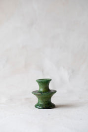 Green Tamegroute Candlestick Holder