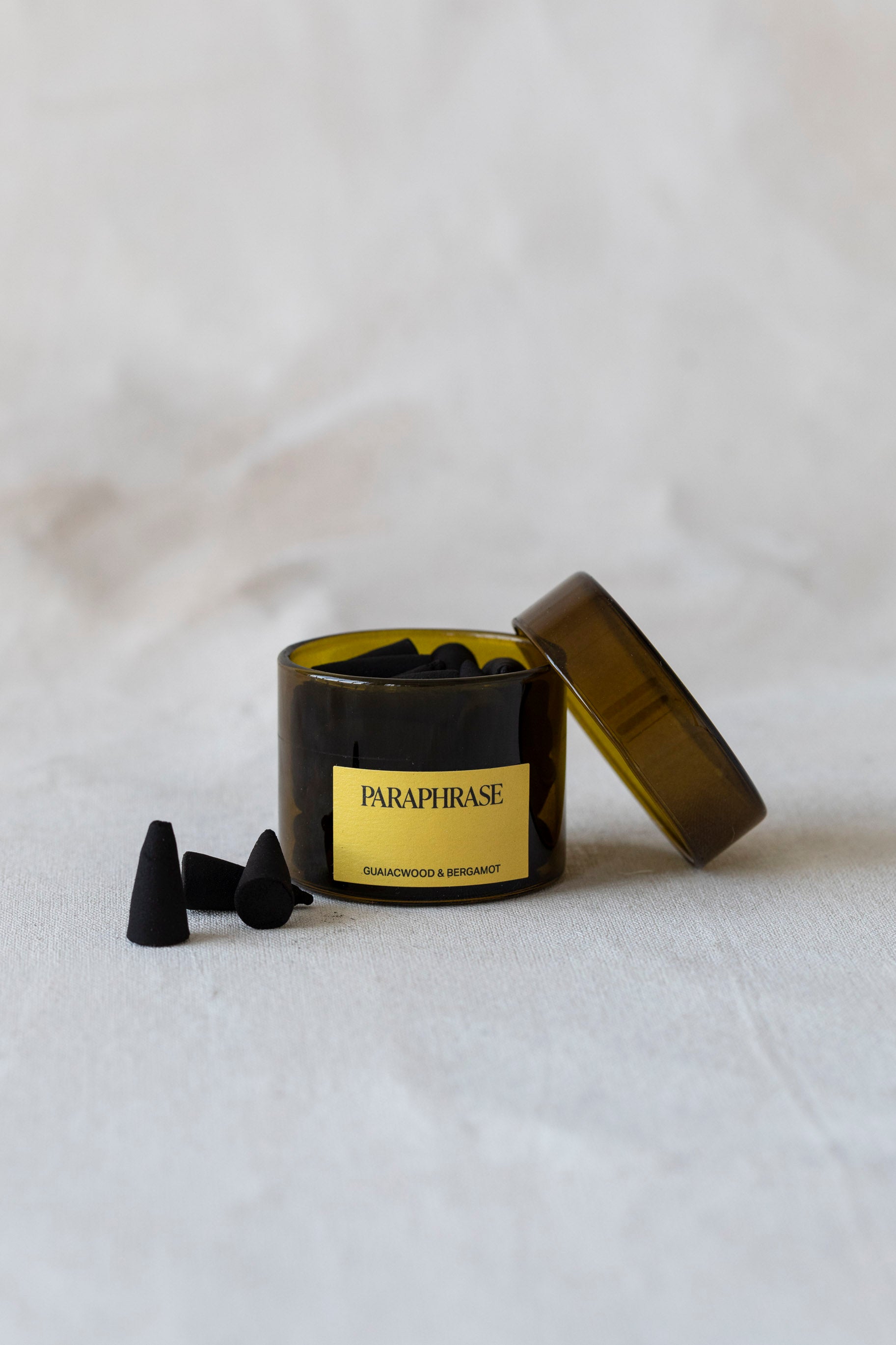 Guaiacwood & Bergamot Incense Cones