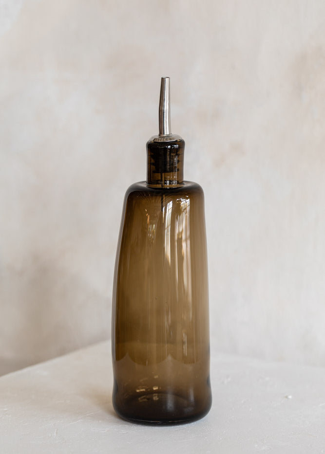 Handblown Glass Oil & Vinegar Cruet