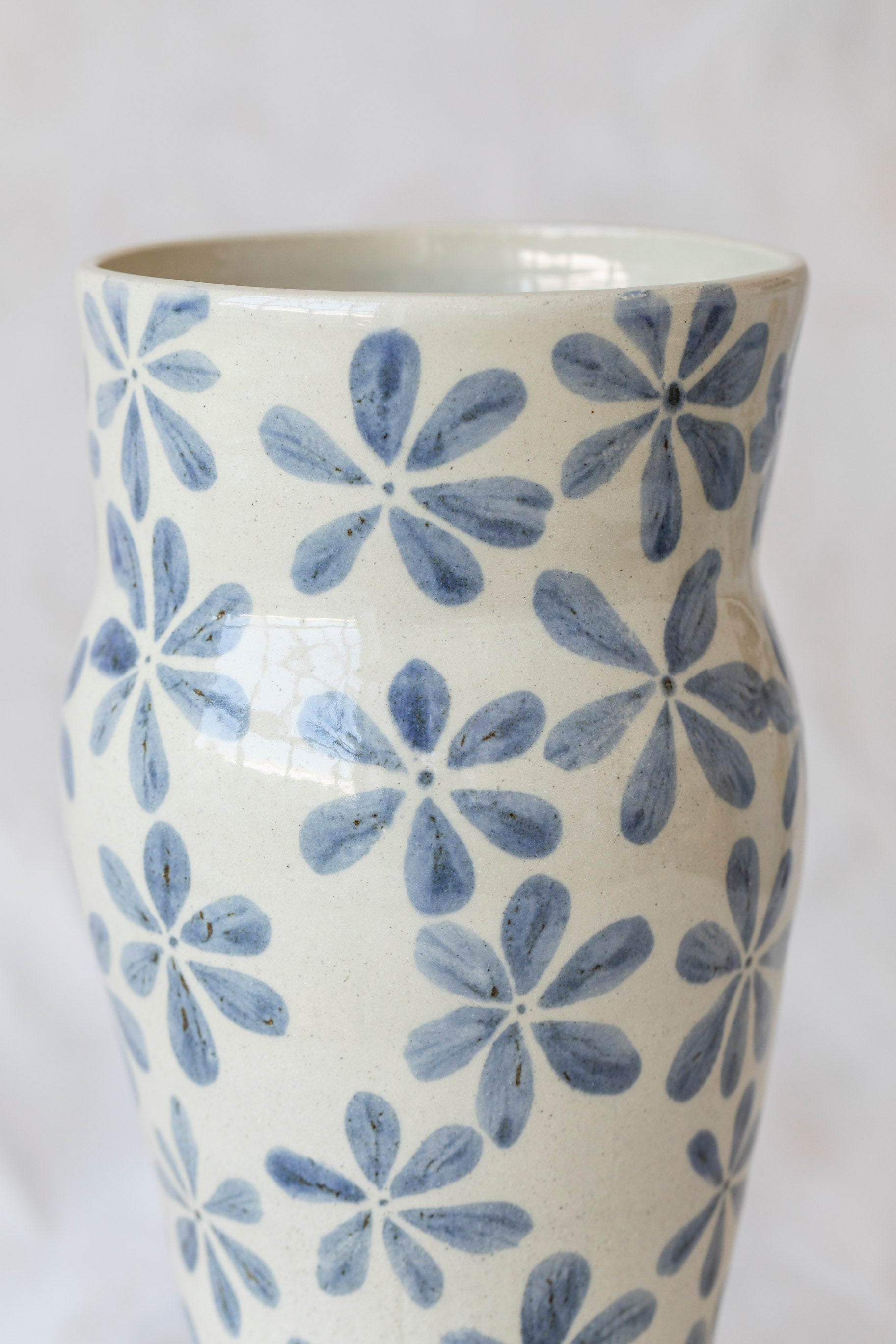 Hand Built Flower Vase