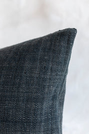 Cotton Lumbar Pillow Cover in Espresso