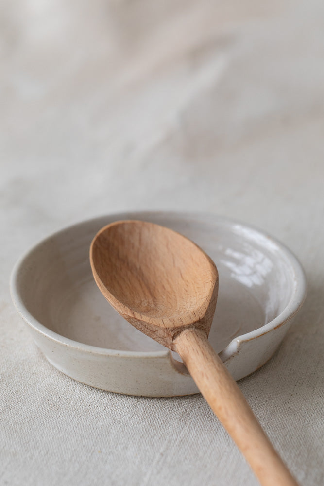 Stoneware Oatmeal Spoon Rest