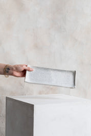 Hyozan Long Rectangular Plate