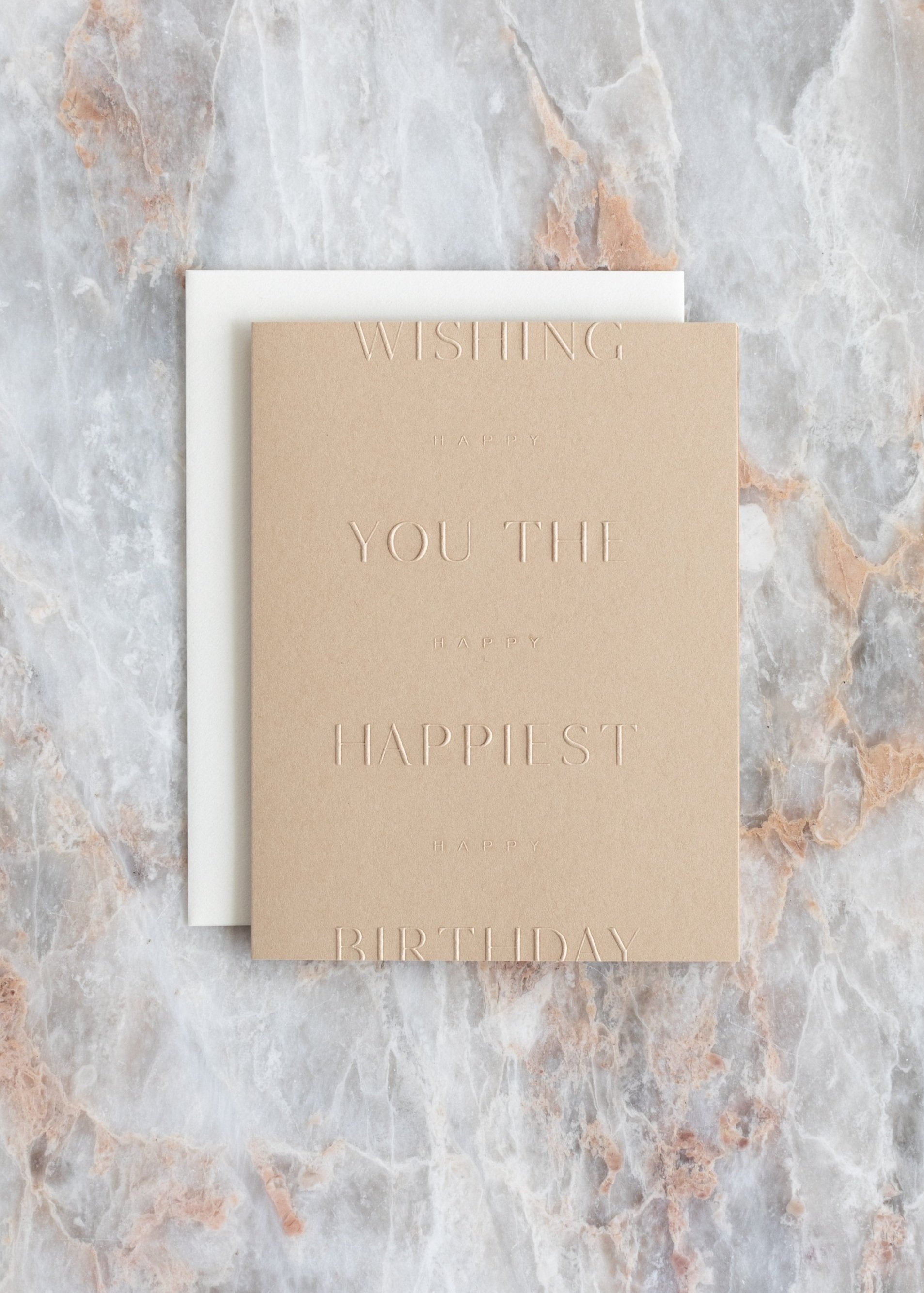 Happy Birthday No. 4 Card - Multiple Colors