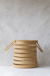 Open Weave Laundry Hamper Basket - Two Handles