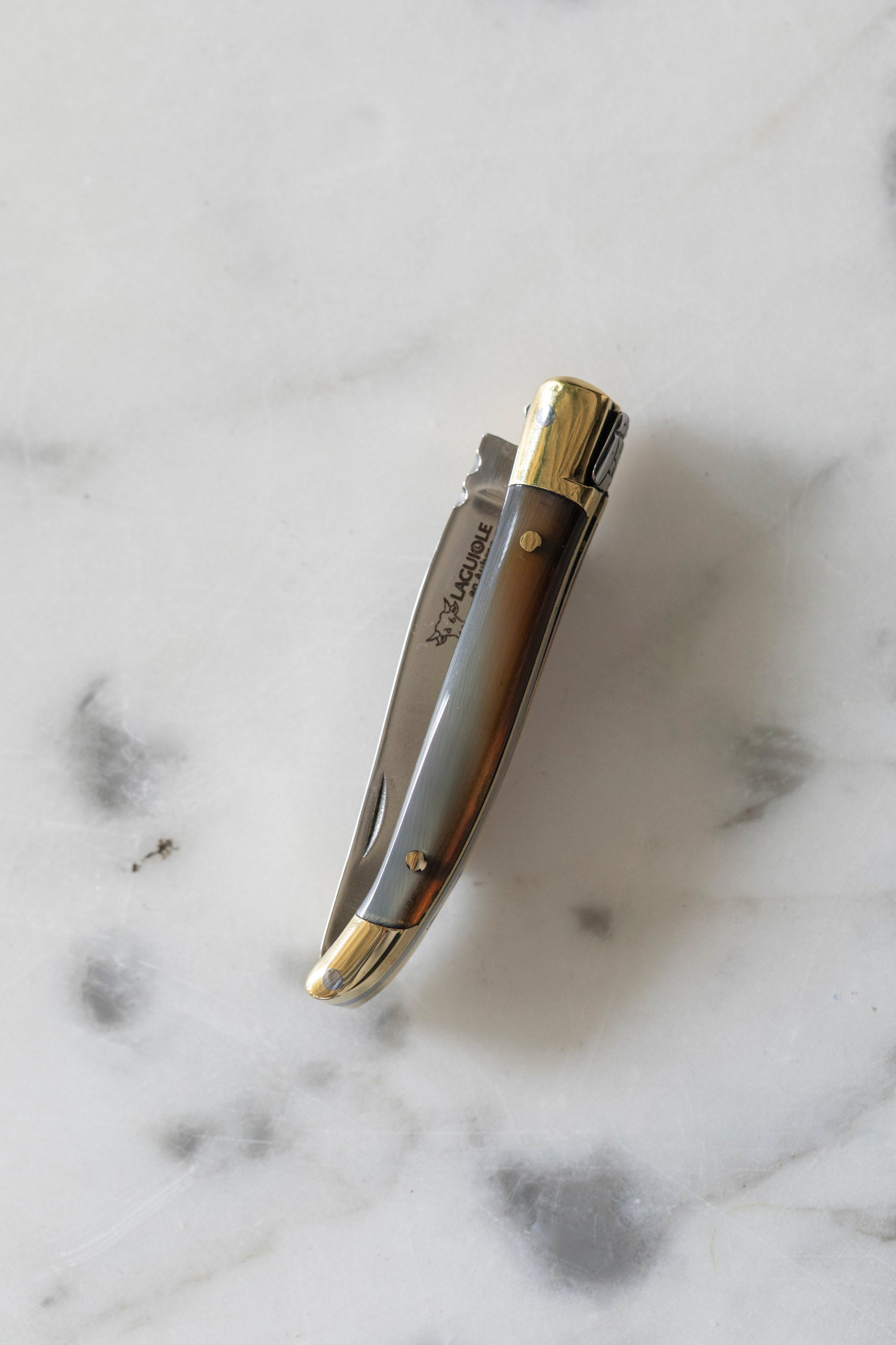 Laguiole en Aubrac 3" Folding Knife in Horn