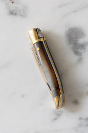 Laguiole en Aubrac 3" Folding Knife in Horn