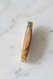 Laguiole en Aubrac 3" Folding Knife in Olivewood