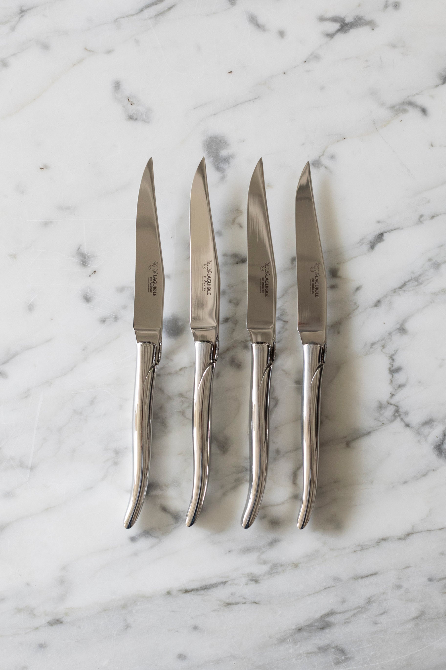 Laguiole en Aubrac Stainless Steel Steak Knife Set