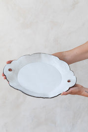 Large Oval Handmade Platter