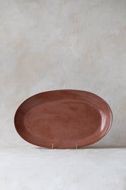 Large Oval Platter in Shino