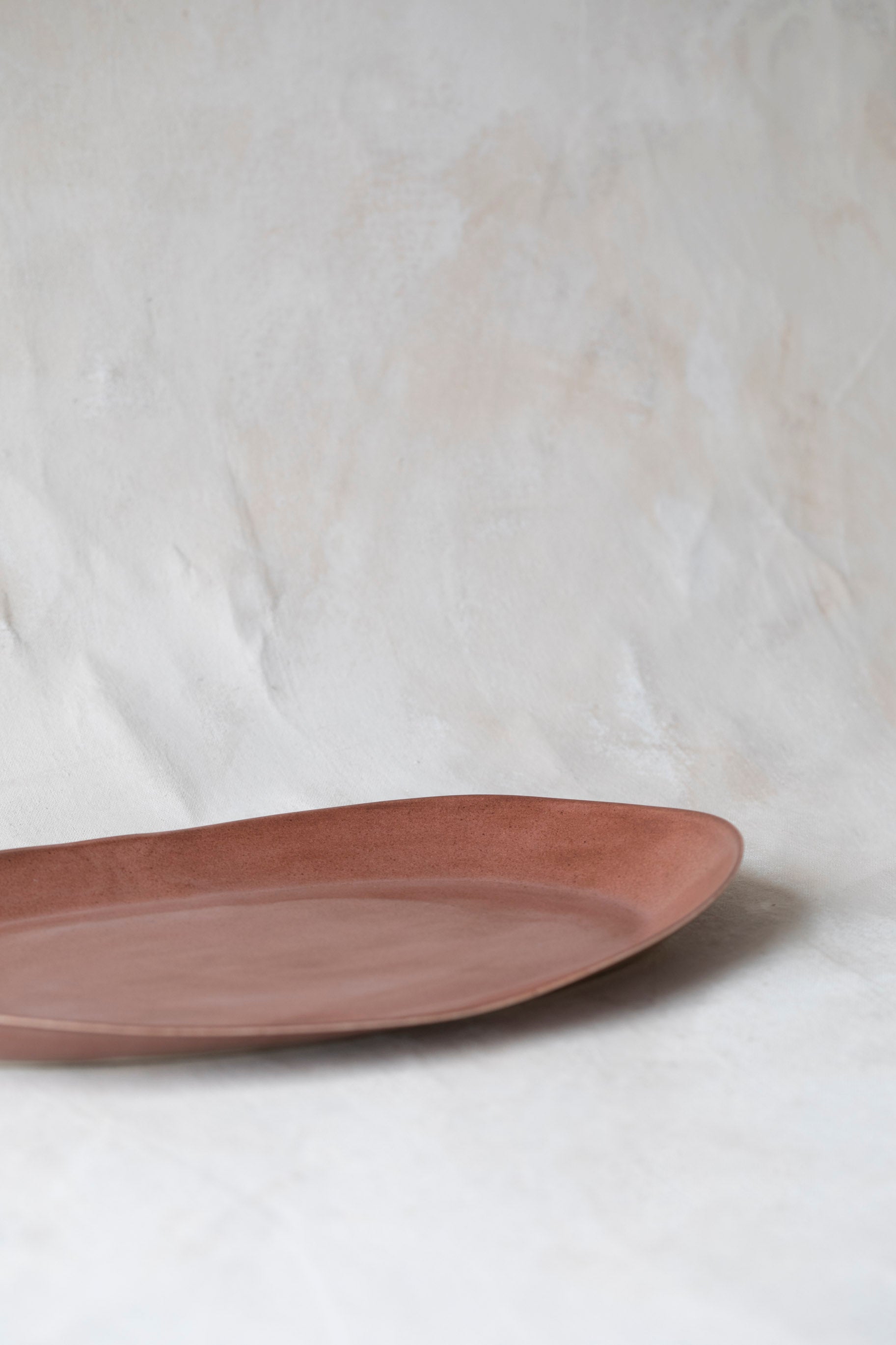 Large Oval Platter in Shino