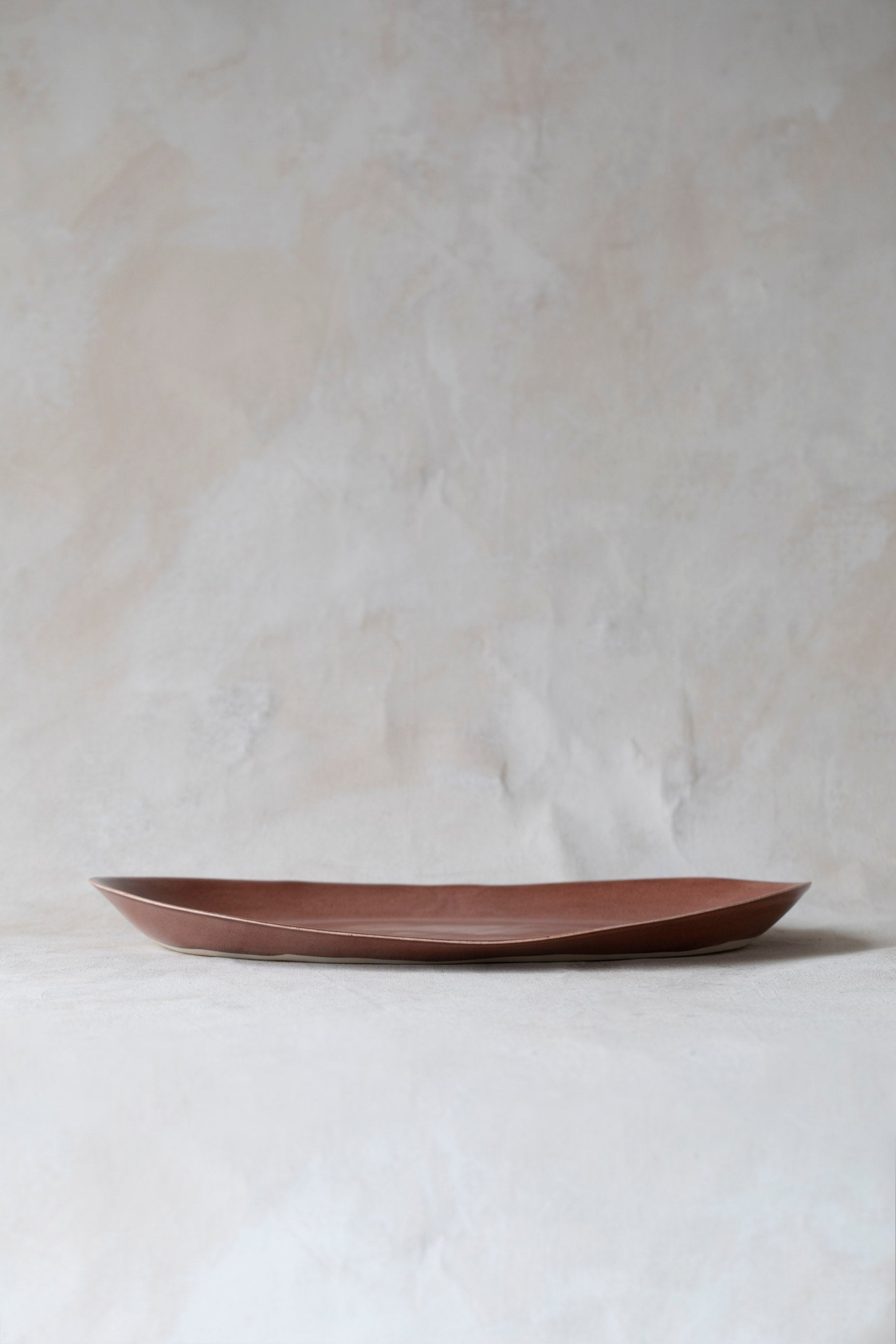 Large Oval Platter in Shino