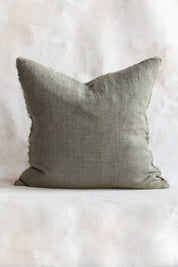 Lina Linen Pillow - Shadow