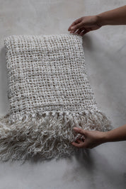 Cable Linen Throw