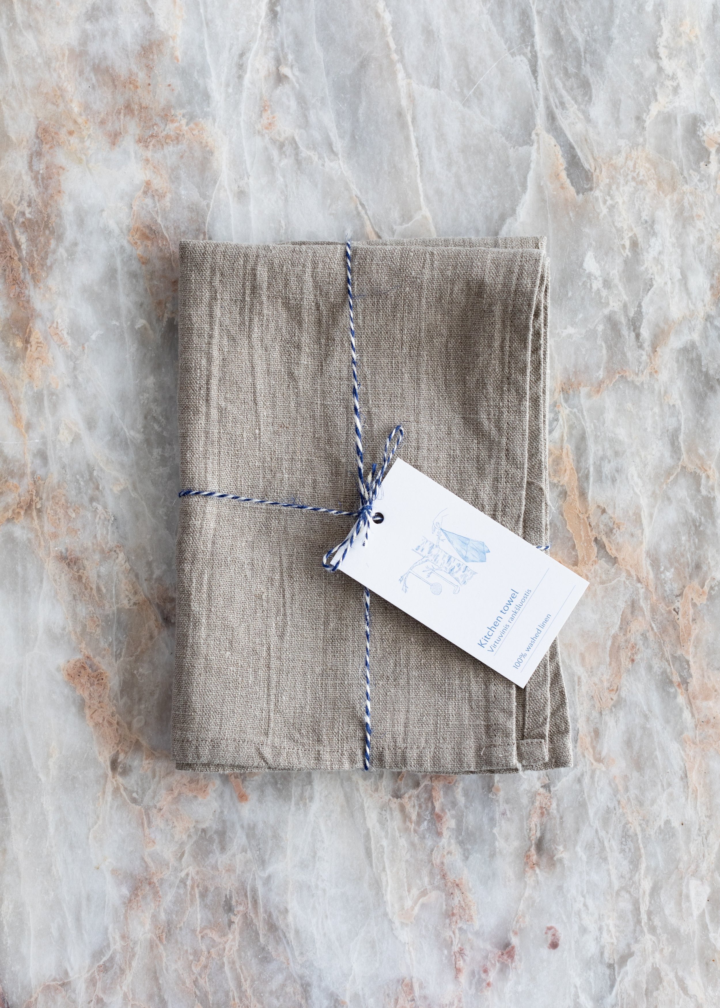 Linen Kitchen Tea Towel