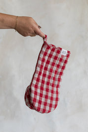 Linen Oven Mitt