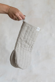 Linen Oven Mitt