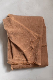 Cantabria Throw - Noisette