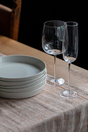 Old Linen Chambray Table Runner
