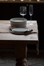 Old Linen Chambray Table Runner