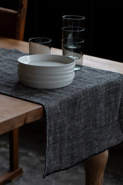 Old Linen Chambray Table Runner