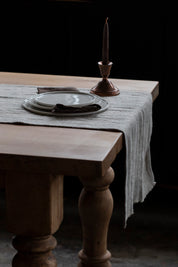 Old Linen Chambray Table Runner