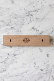 Magnetic Oak Knife Rack