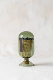 Match Cloche in Olive