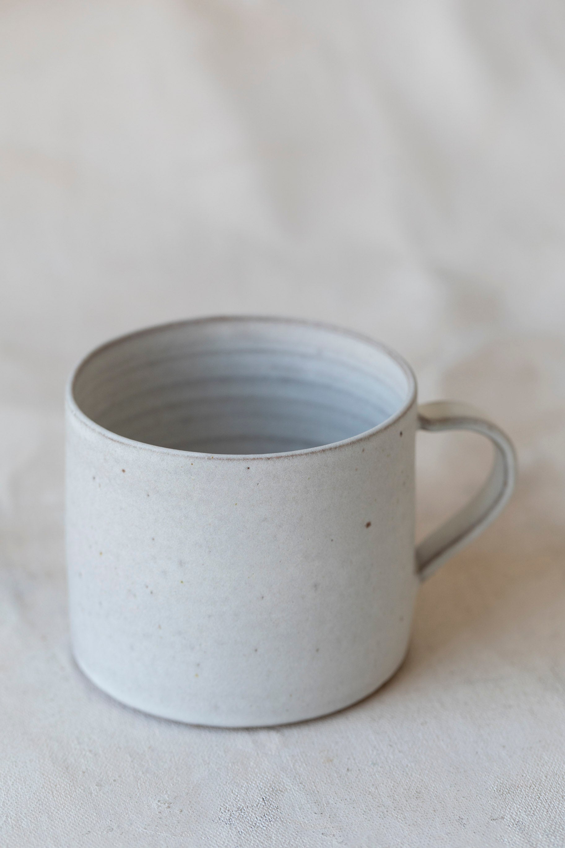 Tracie Hervy Matte White Mug