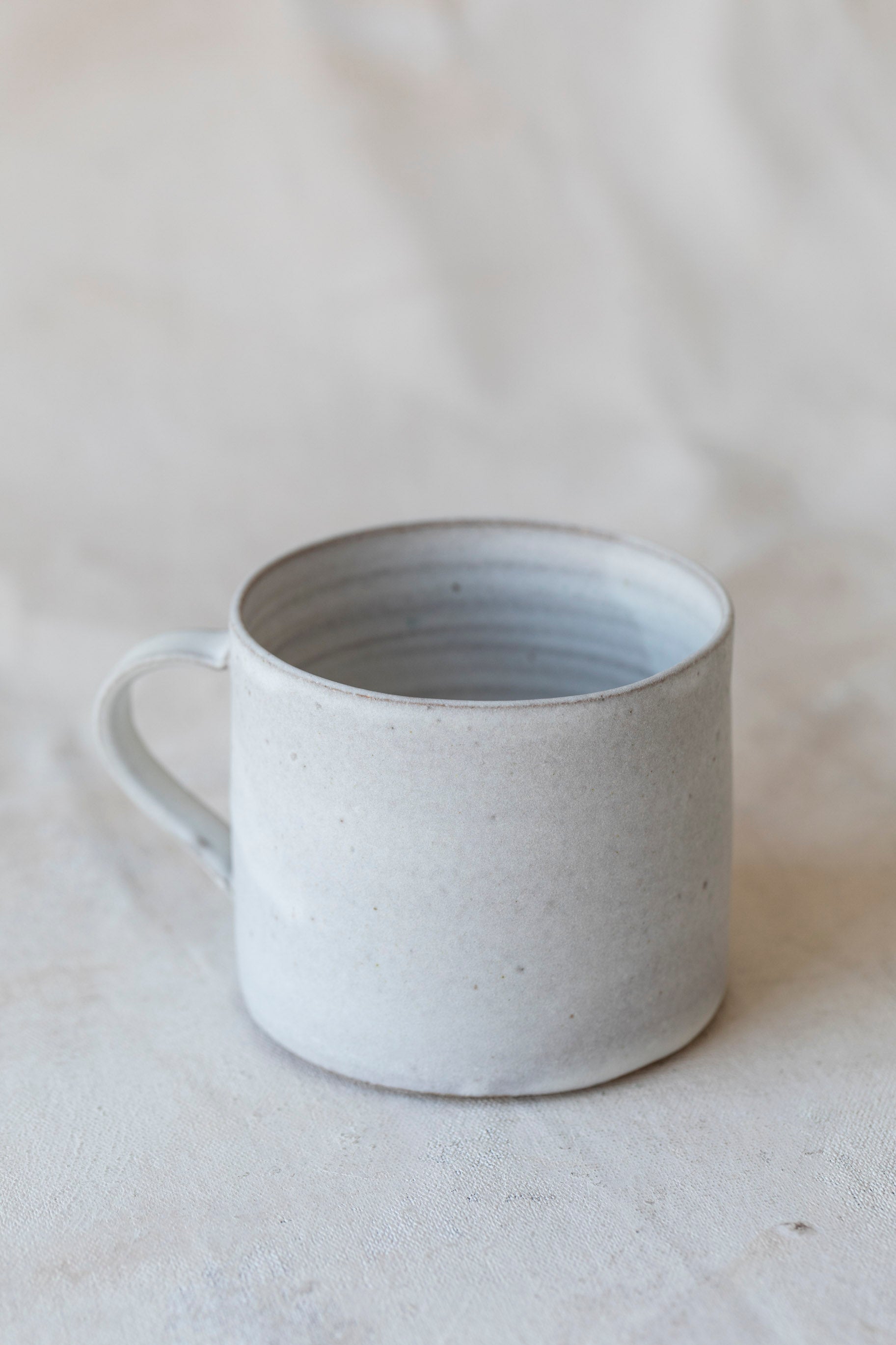 Tracie Hervy Matte White Mug