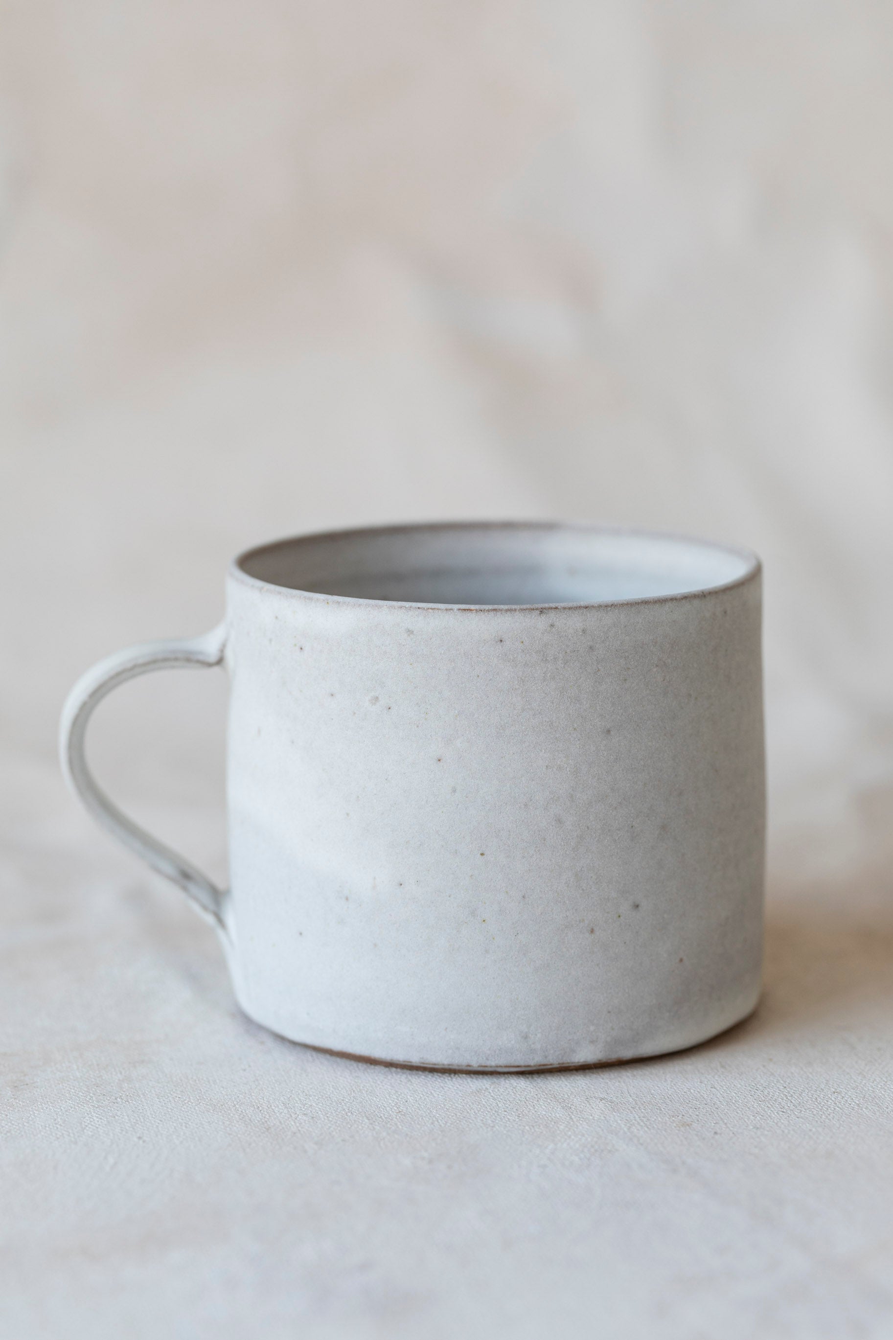 Tracie Hervy Matte White Mug