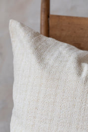 Ivory Modern Jacquard Weave Pillow Cover