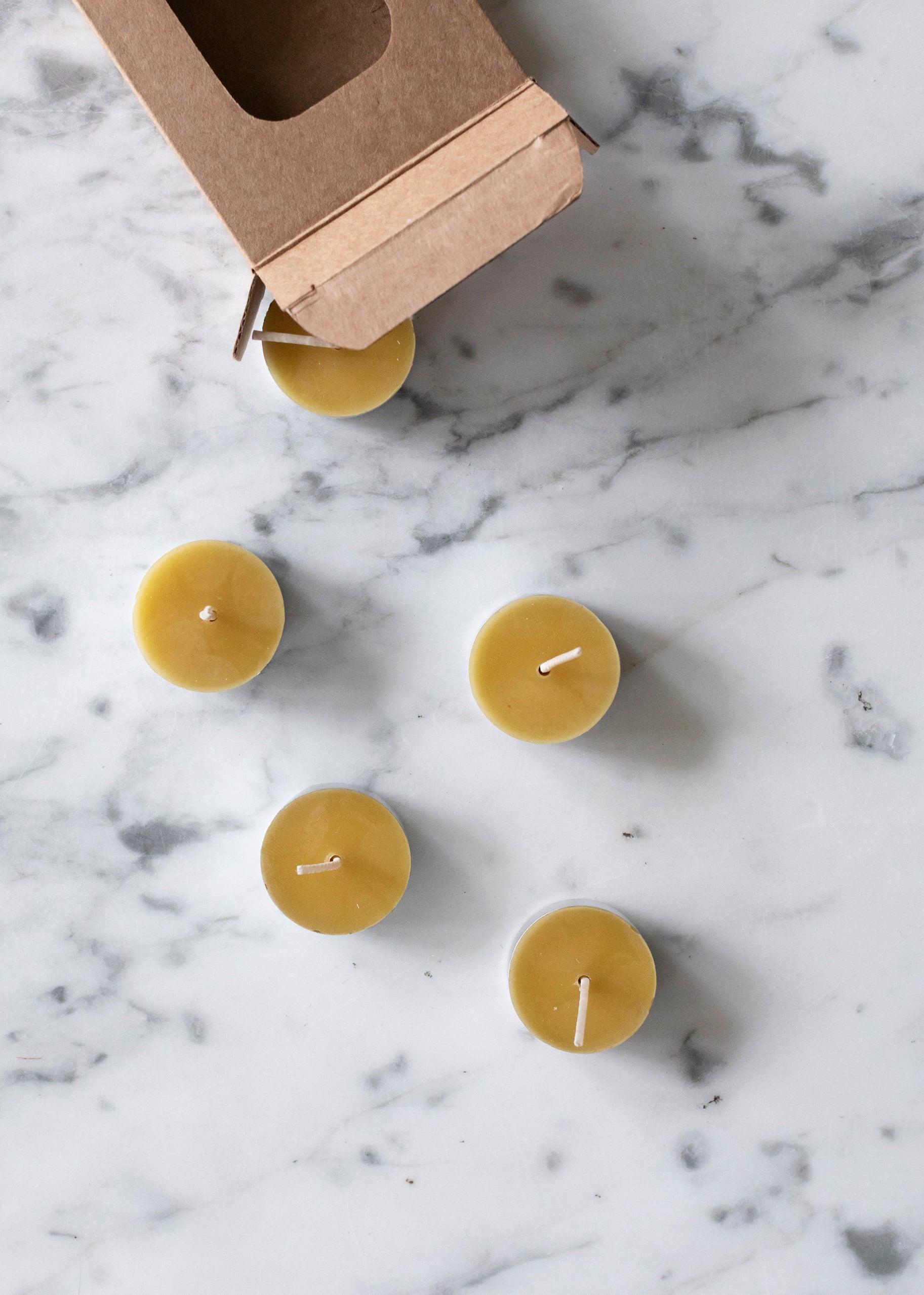 Beeswax Tea Light Candles