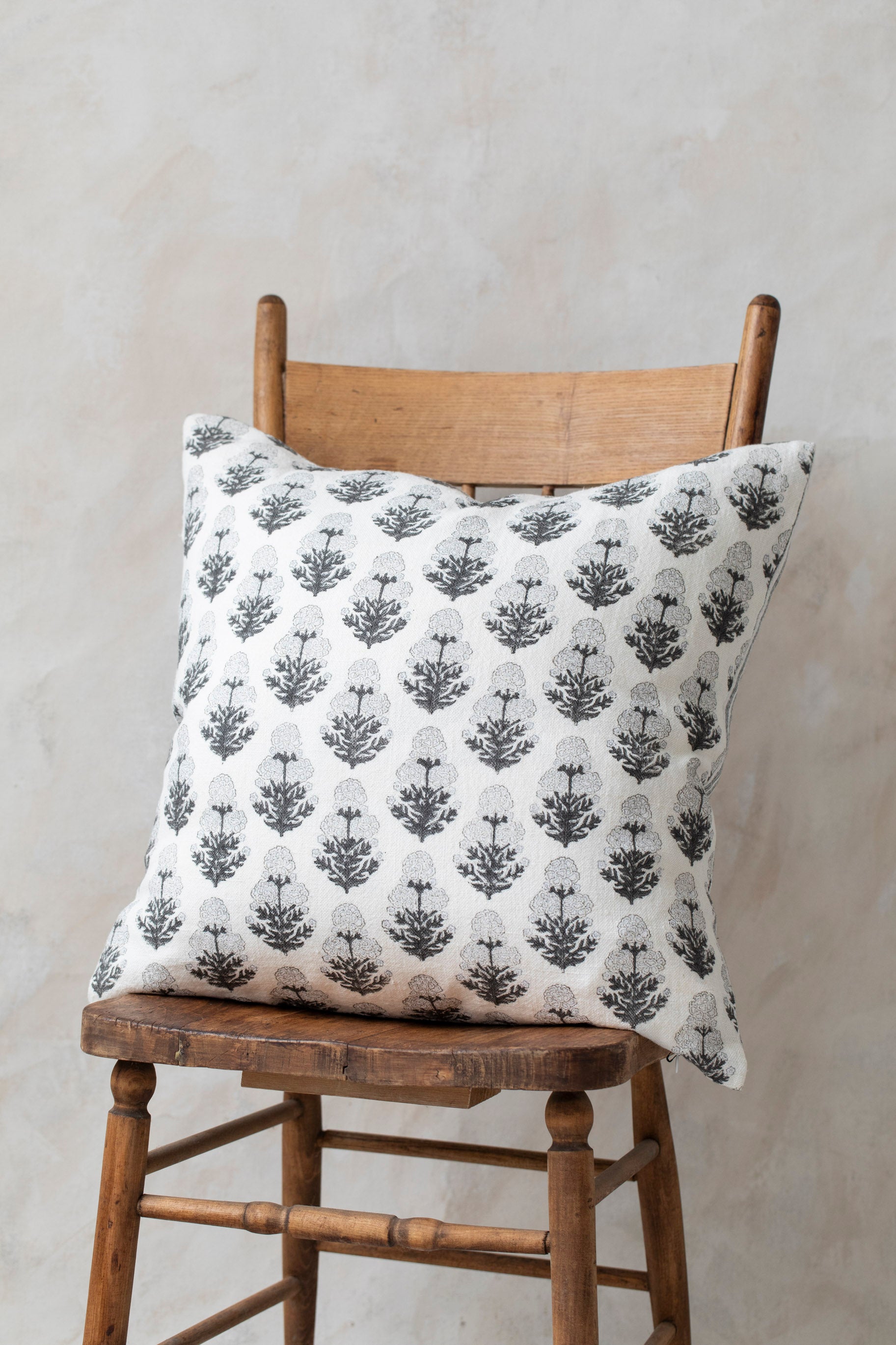 Marigold Graphite Pillow