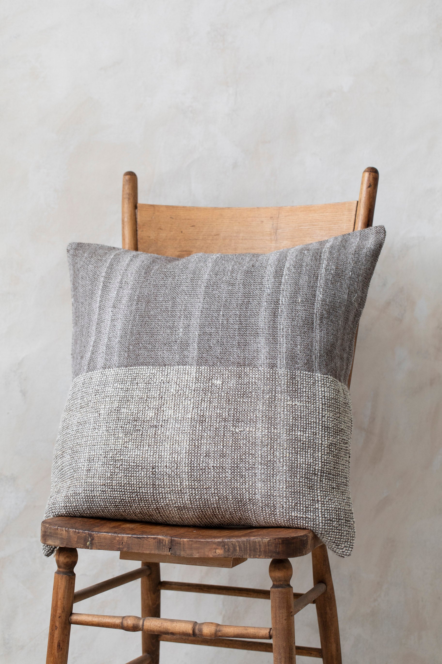 Cacao Textured Melange Pillow Cover