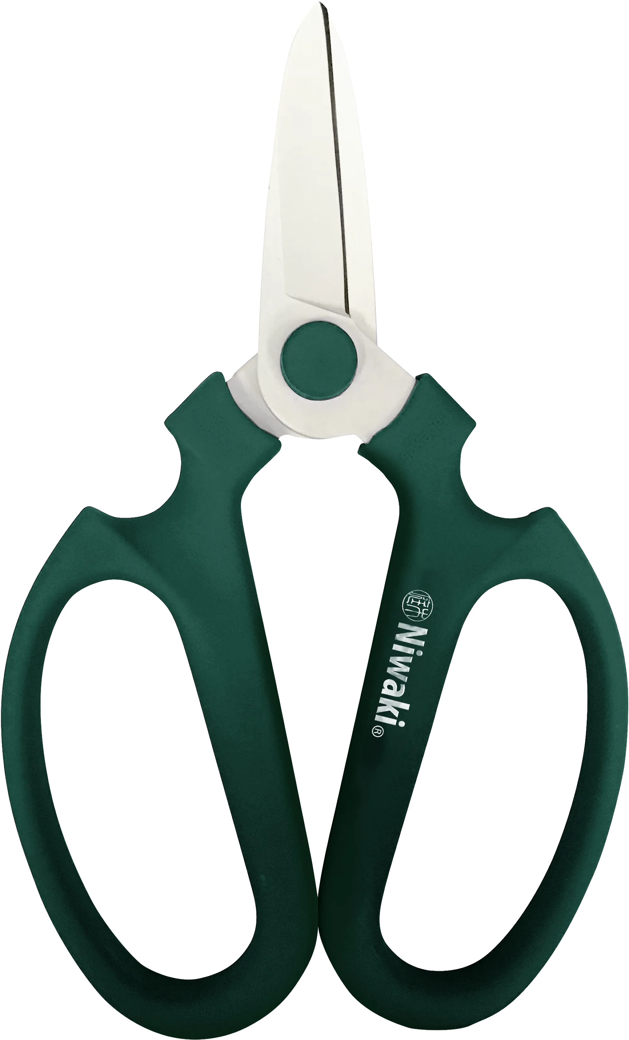 Niwaki Sakagen Flower Scissors in Moss Green