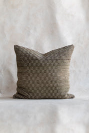 Textured Ombre Melange Pillow Cover in Olive