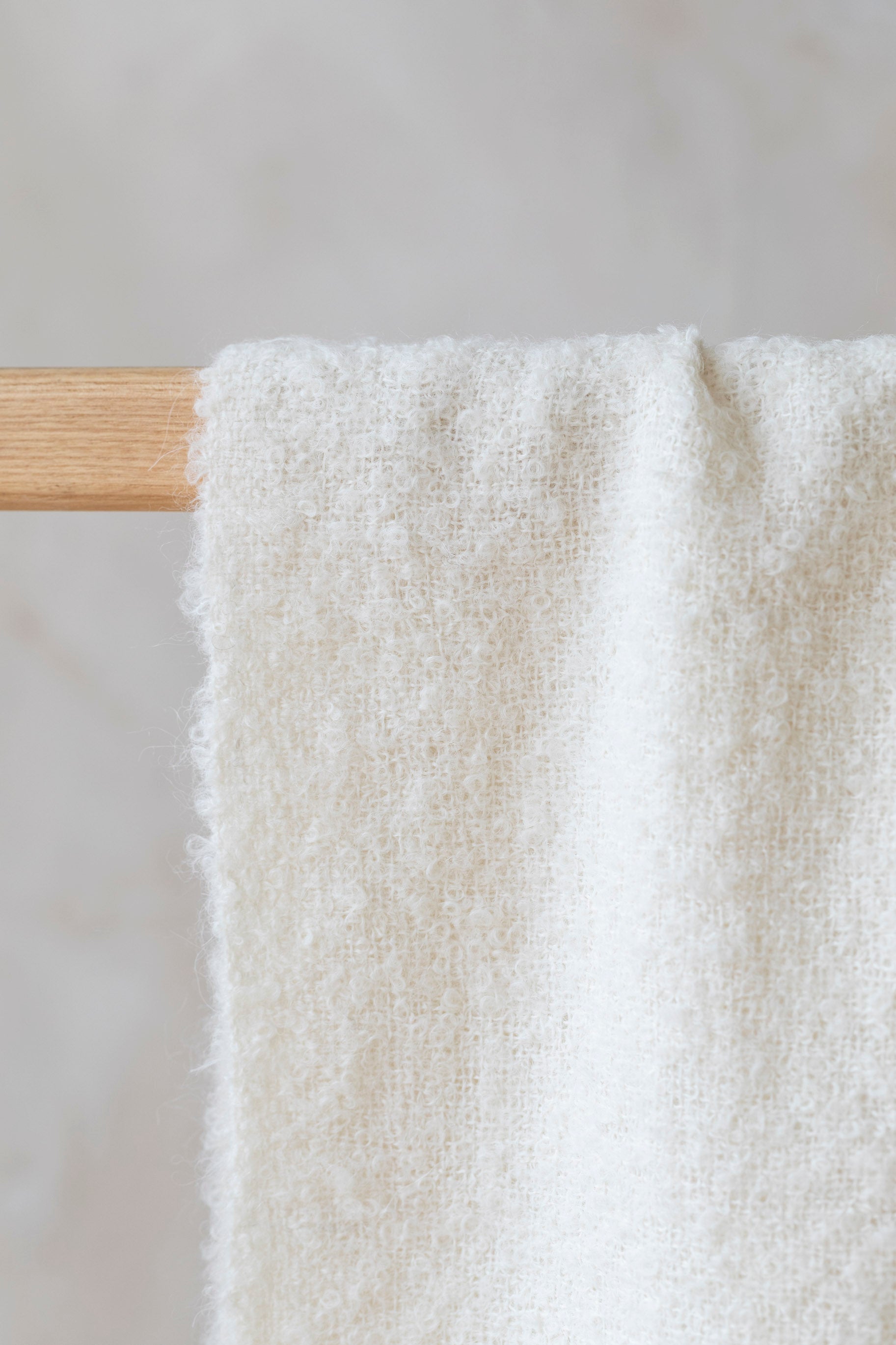 Alpaca Boucle Throw